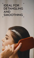 mini paddle brush ornament