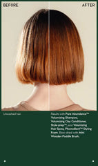 aveda wooden mini paddle brush