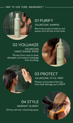 pure abundance™ volumizing style-prep